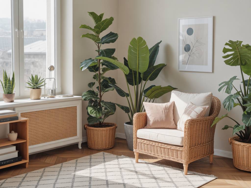 Les plantes d’intérieur comme alliées acoustiques : comment la végétation influence le silence et le bien-être chez soi