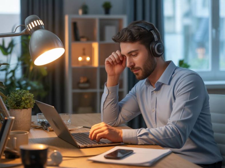 Comment le bruit au travail influence simultanément la qualité du sommeil, l’acuité auditive et la santé mentale